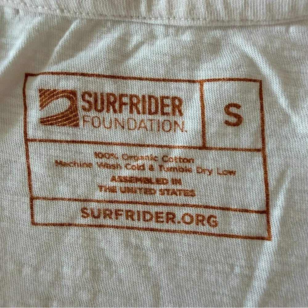 Surfrider Women's Chasing Sunsets Crop Tee- Size SM - Picture 7 of 10